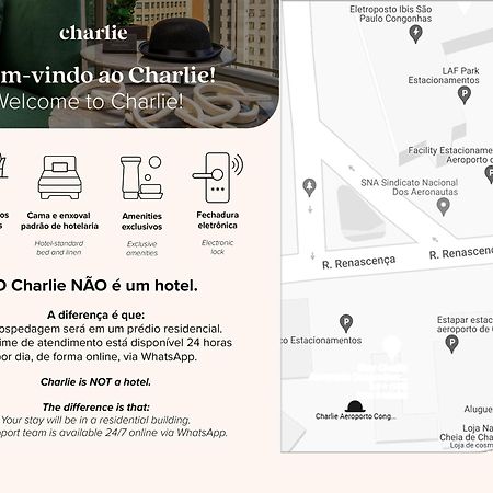 Charlie Aeroporto Congonhas Cgh Apartment Sao Paulo Bagian luar foto